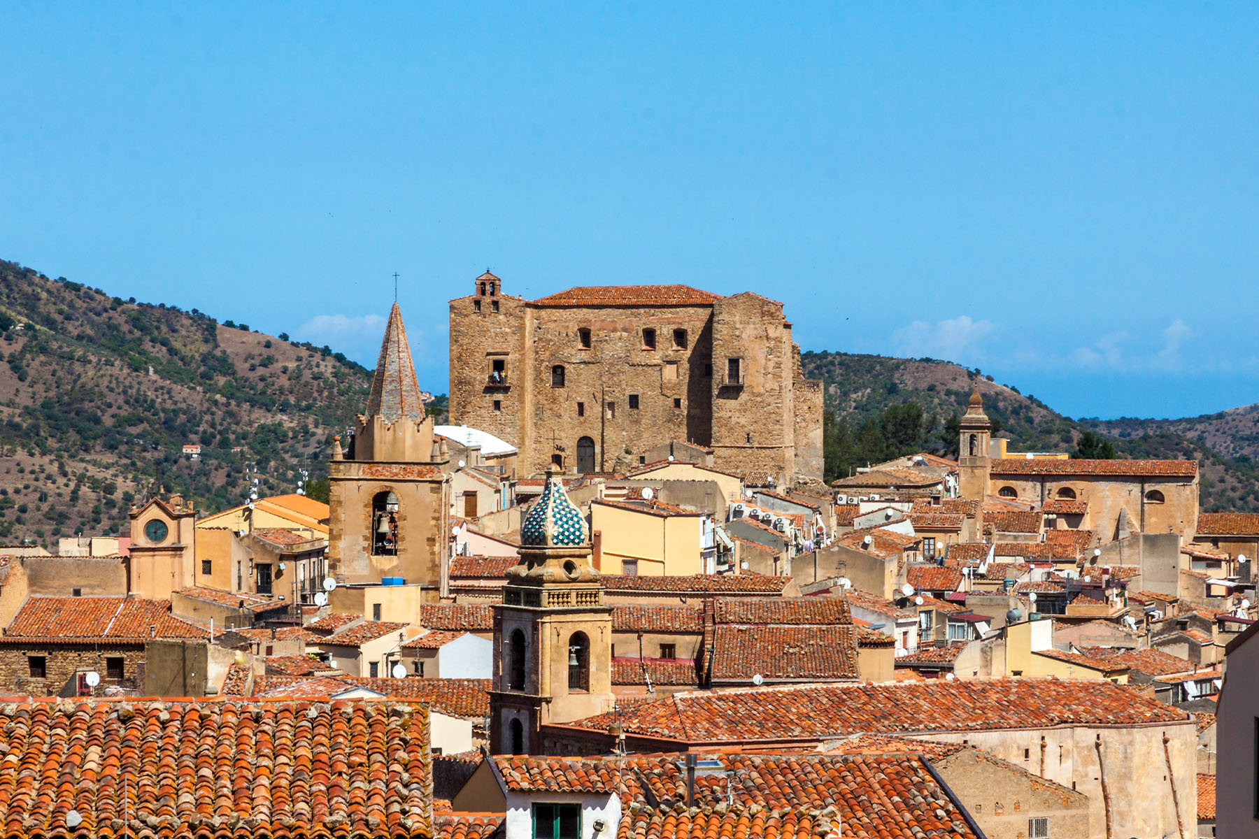 Medieval village in Sicily - Castelbuono